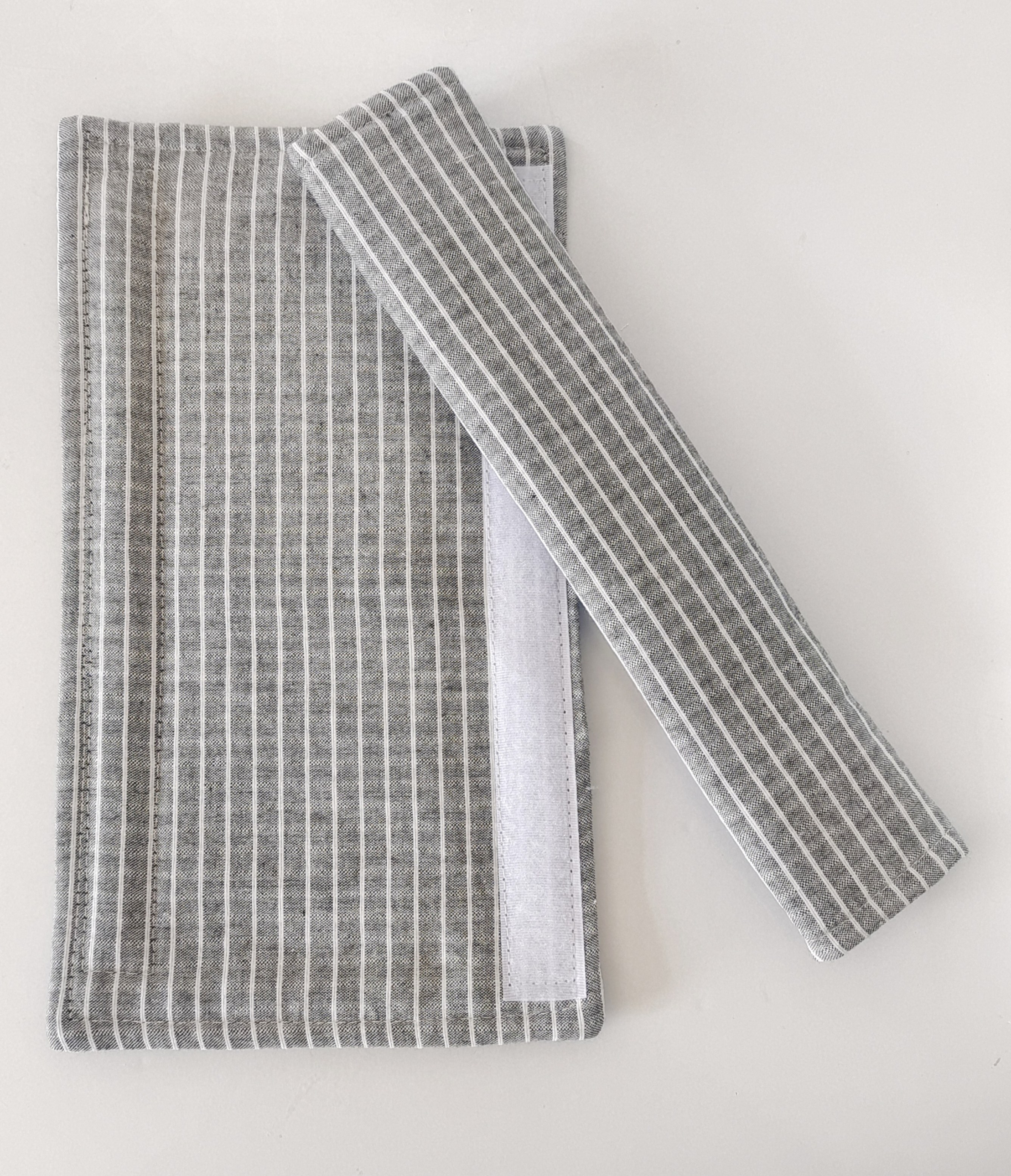 日式纯棉条纹安全肩带套 素色全棉格子护肩套 汽车安全带套 1对价,淘宝优惠券,粉丝福利购,淘宝优惠卷