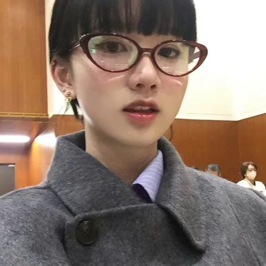 点睛安多拉红复古小猫眼平光镜女可配度数近视素颜神器方圆脸镜架