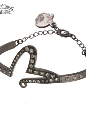 日韩风玫瑰金色饰品手链