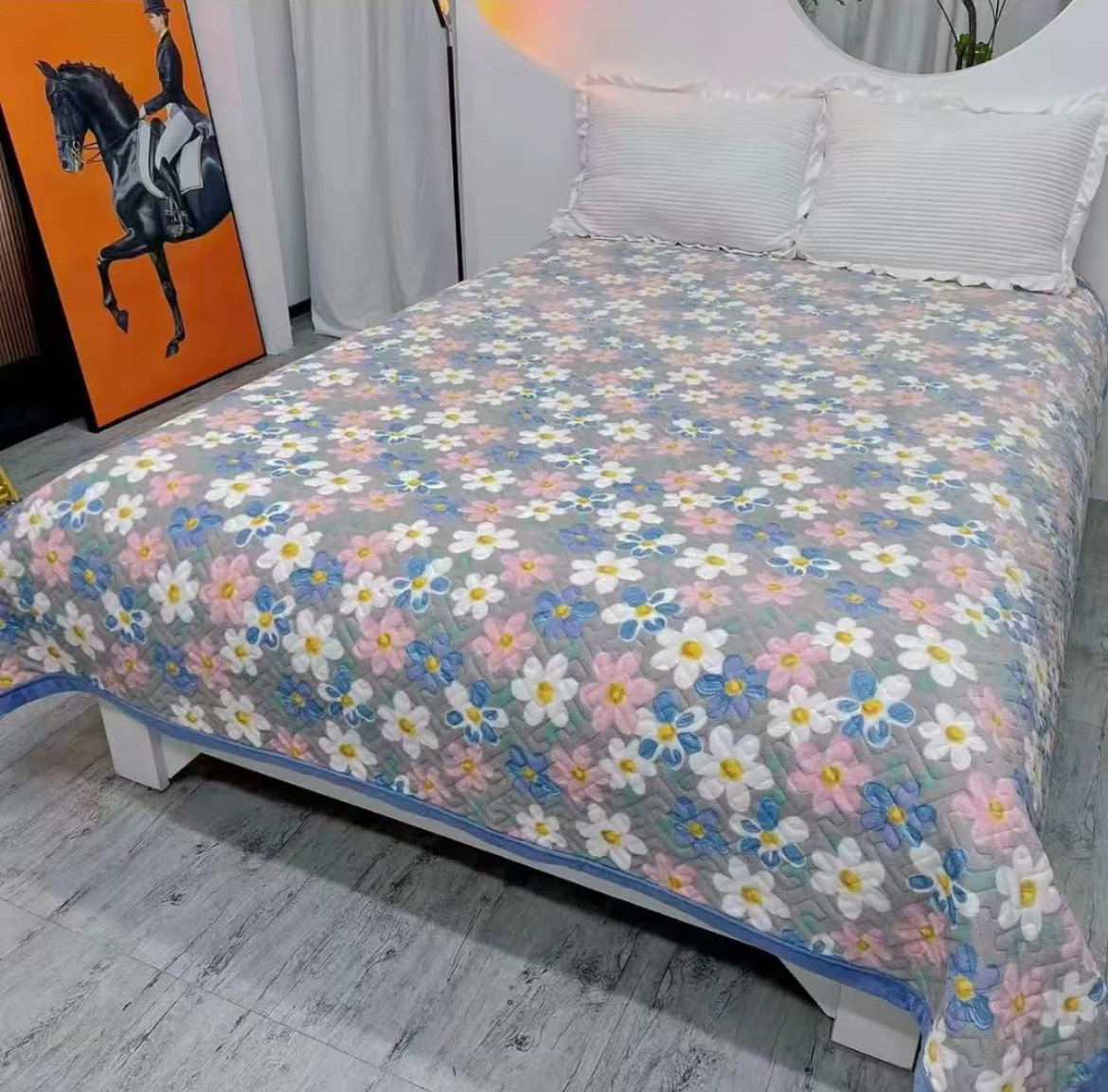 学生宿舍牛奶绒床盖单人加厚绗缝绒毯床单女生毛毯冬季保暖沙发垫,淘宝优惠券,粉丝福利购,淘宝优惠卷