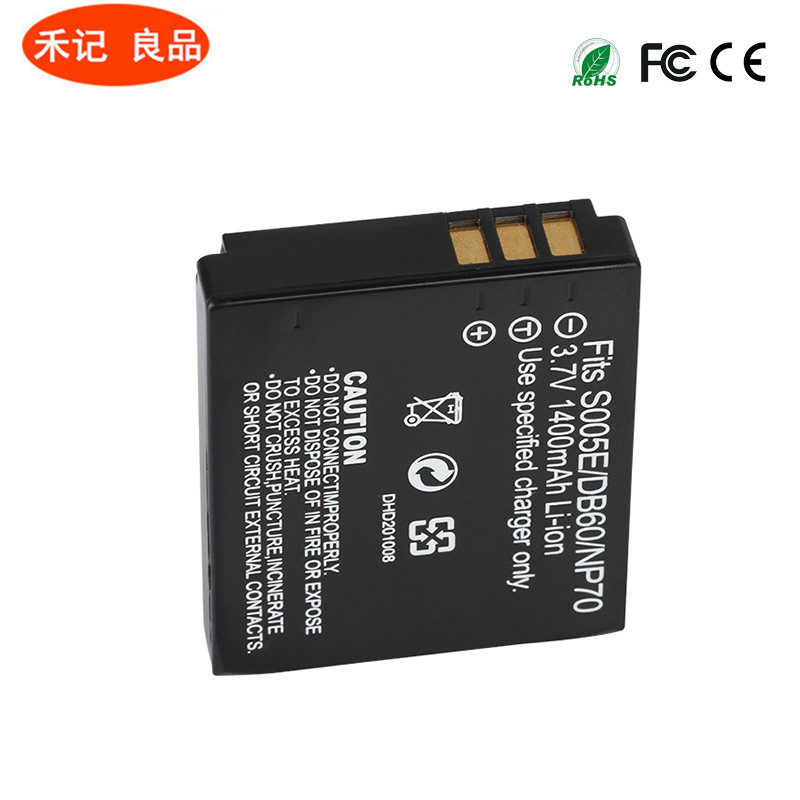 S005E电池松下LX1 LX2 LX3 FX8 FX9相机 DB-65理光DB65 gr2 FX100 - 图1