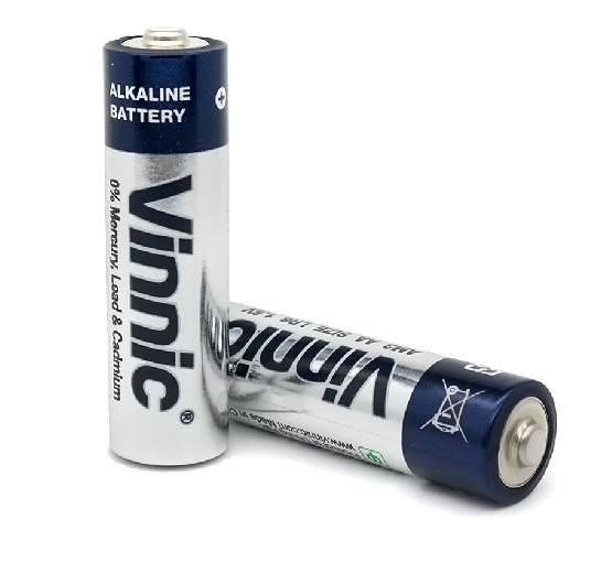 vinnic银战士40节5号1.5v五号碱性AA玩具空调高容量防漏专用电池