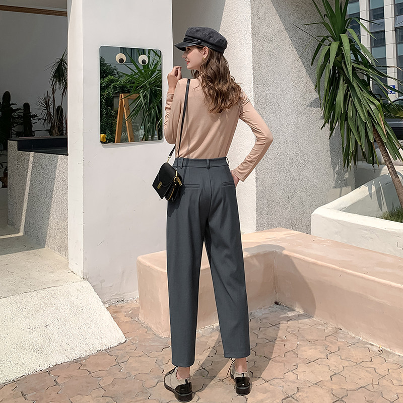  毛菇小象休闲裤