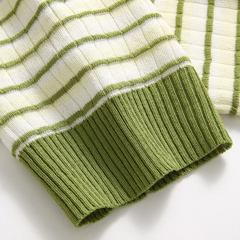 毛菇小象短袖2020年夏新款条纹t恤 毛菇小象T恤