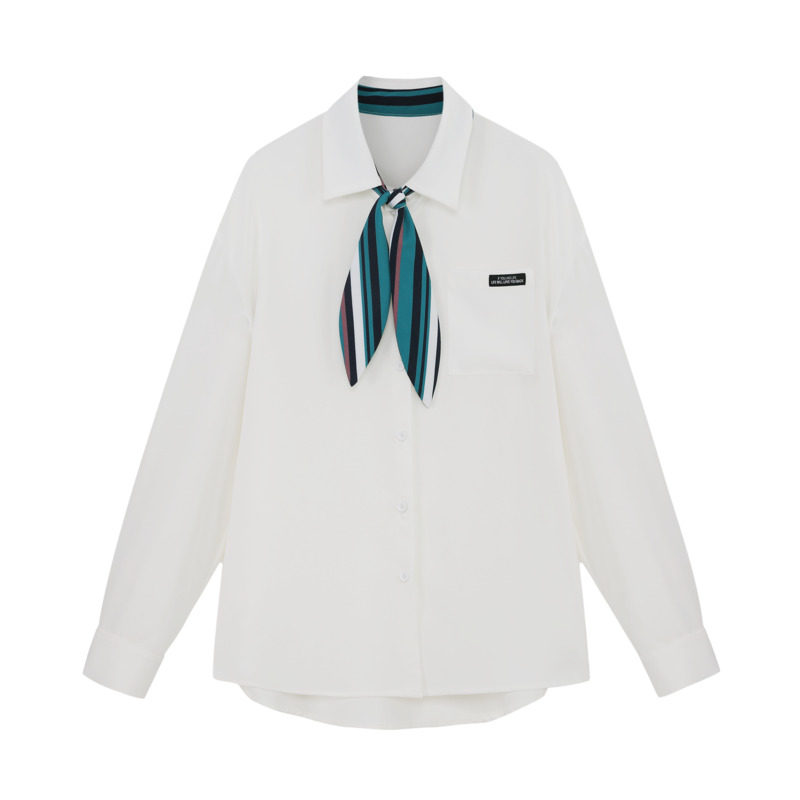 毛菇小象2020夏季新款简约气质衬衫 毛菇小象衬衫