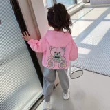 Куртка, осеннее детское термобелье с капюшоном, в западном стиле, осенняя, популярно в интернете