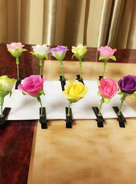 卖萌神器发夹小花饰品