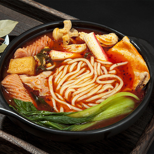 小花过桥米线正宗东北特色网红速食袋装麻辣烫热汤冷面 厂家直销 - 图2