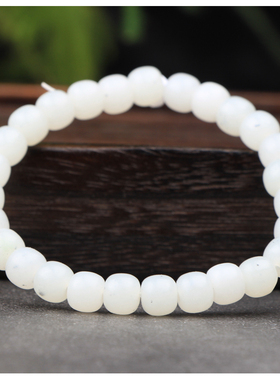 籽料老型珠手串新疆和田玉