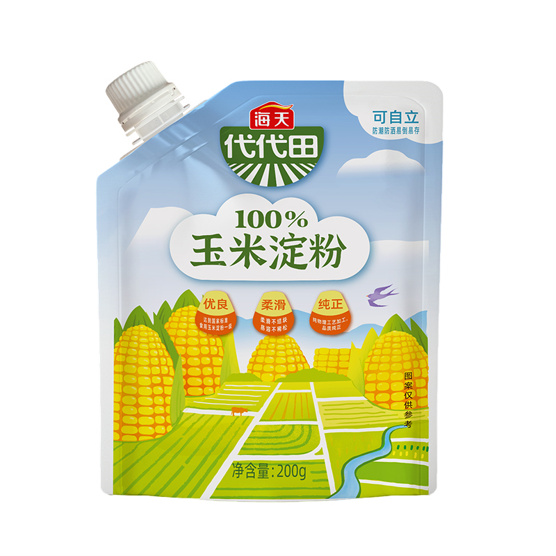 海天玉米淀粉 玉米淀粉200g*1袋【dt】 - 图0