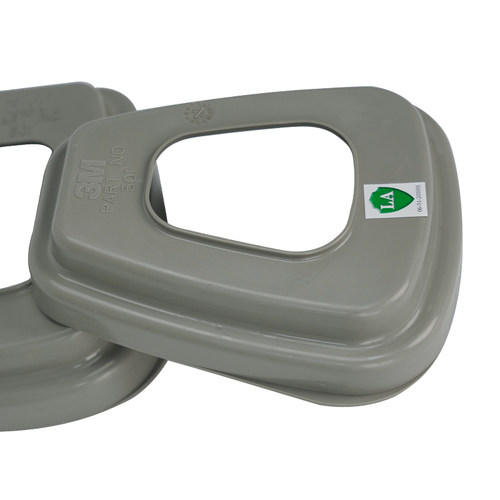 3M 501滤棉盖固定5N11滤棉盖子6200滤毒盒7502罩6800面具可使用 - 图2