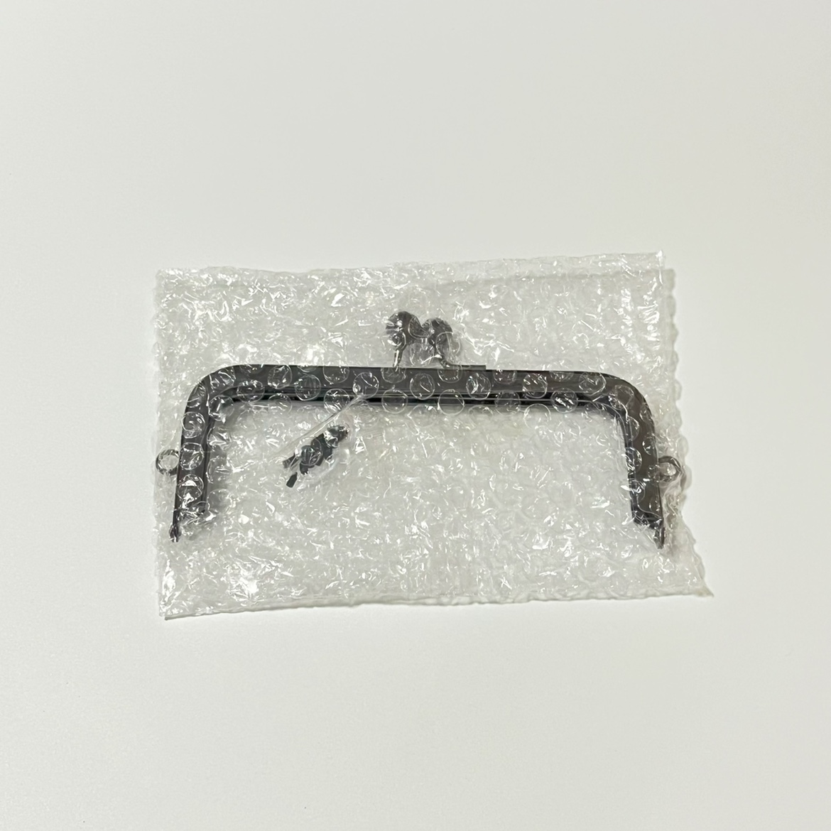 16.5cm方形螺丝孔口金 光面口金 diy包包金属配件金口包口 配螺丝 - 图2