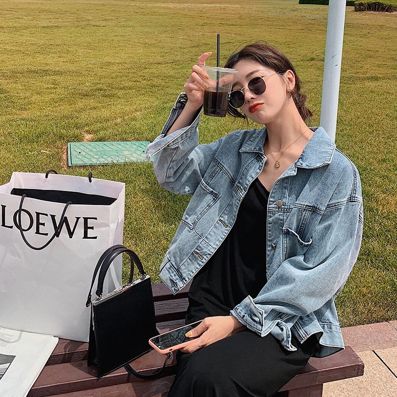 牛仔春秋2020年新款韩版宽松短外套 贝斯米洛短外套