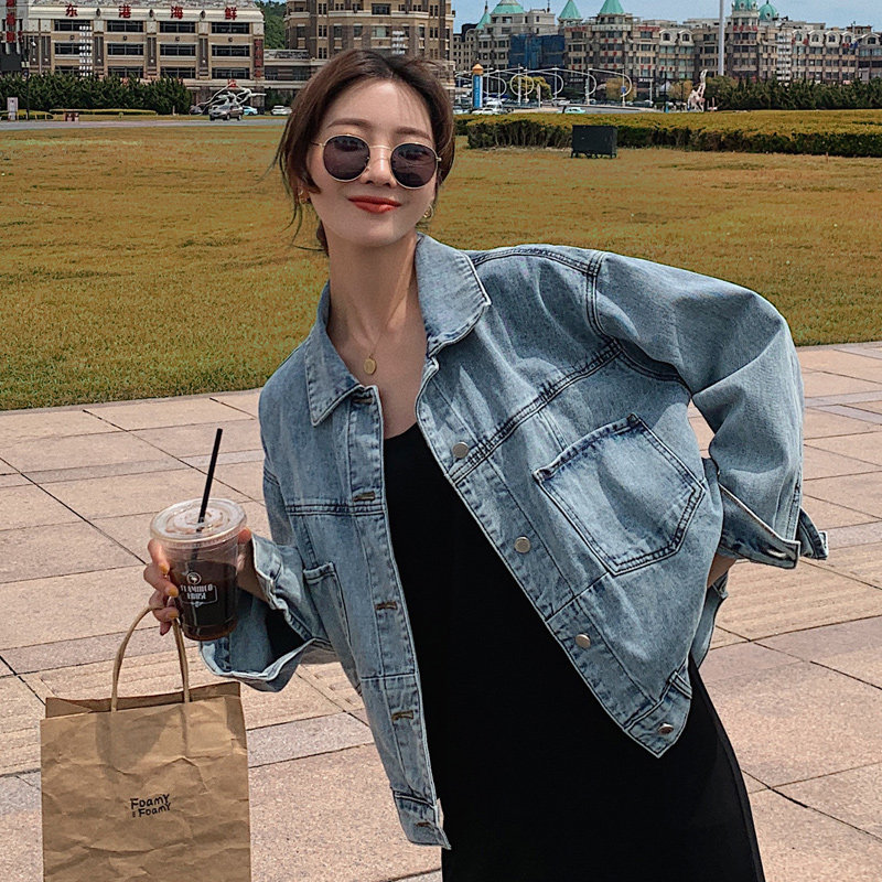 牛仔春秋2020年新款韩版宽松短外套 贝斯米洛短外套