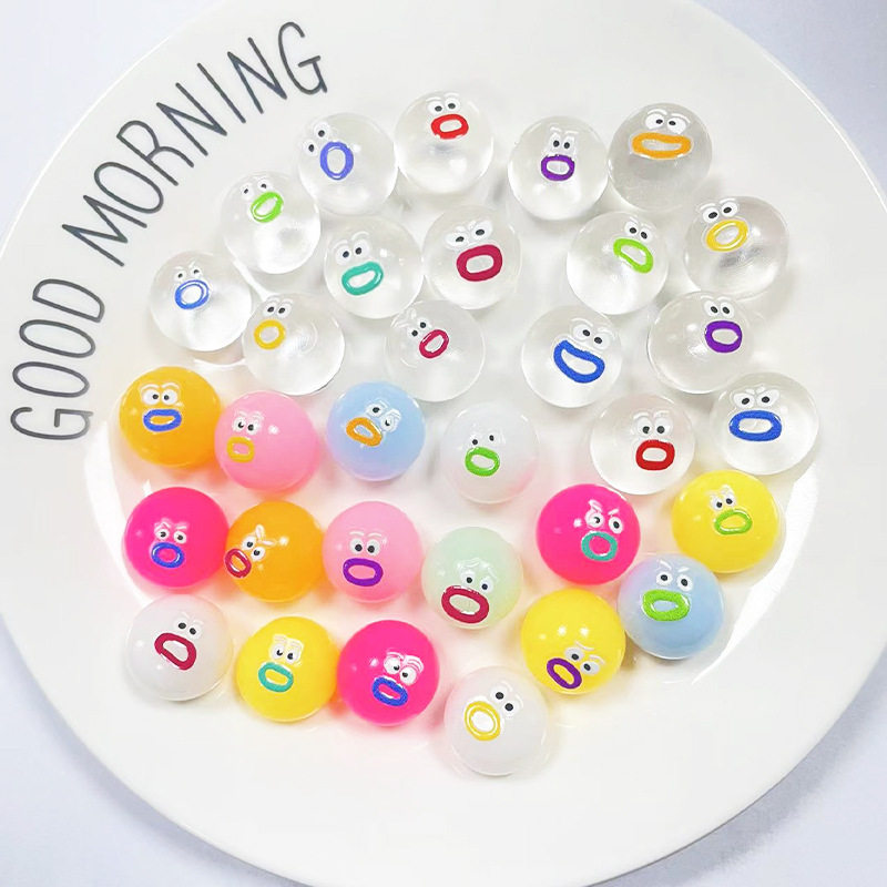 彩色表情包小鼻嘎卡通软胶捏捏乐透明烂泥手感女解压发泄球小玩具,淘宝优惠券,粉丝福利购,淘宝优惠卷