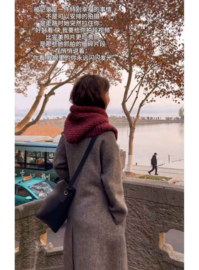 秋冬高级感巴拉克拉法帽ins韩系套头百搭保暖围巾围脖外搭披肩女