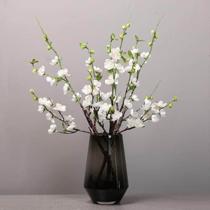 仿真桃花枝假花朵舞蹈表演道具汉服走秀摄影拍照房间客厅装饰摆件,淘宝优惠券,粉丝福利购,淘宝优惠卷