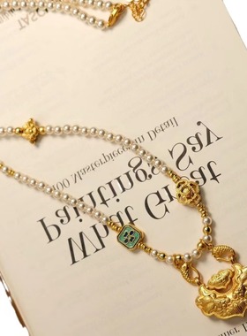 新中式古法沙金锦鲤多宝平安如意