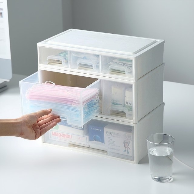 Nurse station convenience service box storage box home drawer nursing box drug storage box first aid box partition