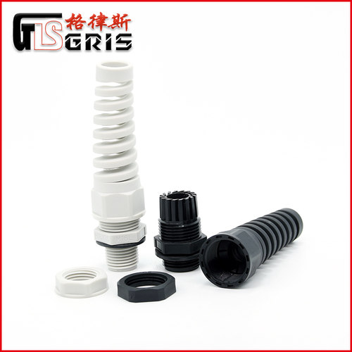 M公制PG德制G英制NPT美制螺纹 防折弯尼龙电缆葛兰头塑料防水接头 - 图1