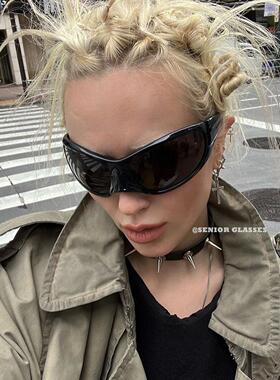 美式风异形鹰嘴墨镜防紫外线男女