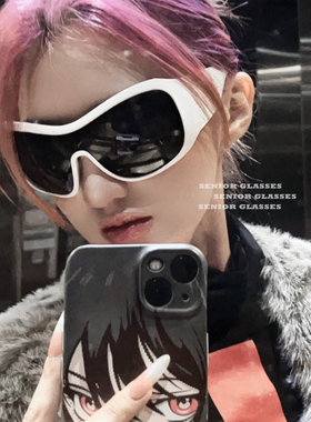 未来科技感赛博朋克全包裹型墨镜