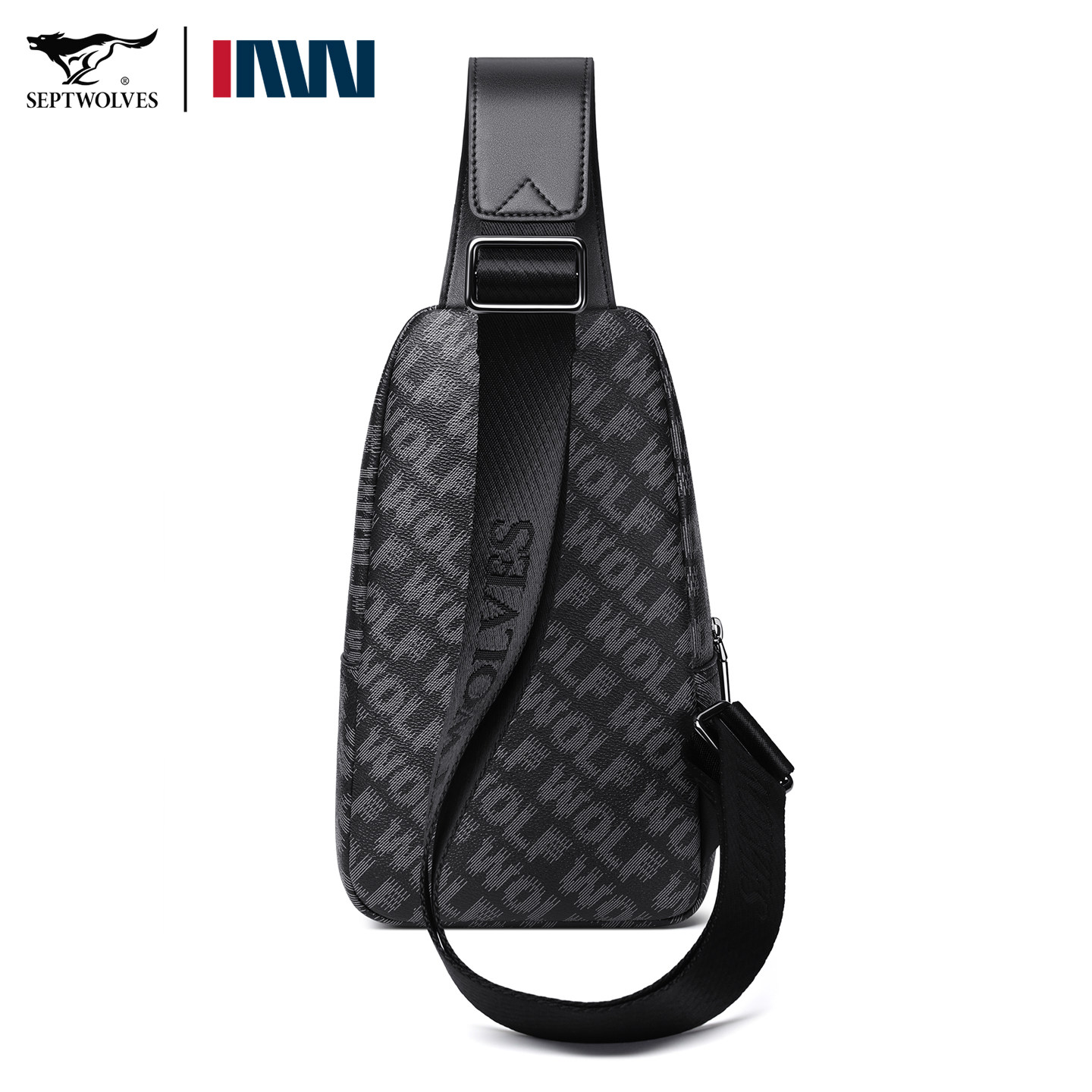 七匹狼胸包单肩包小背包斜挎包手机小包挎包跑步胸前包外出便携包,淘宝优惠券,粉丝福利购,淘宝优惠卷