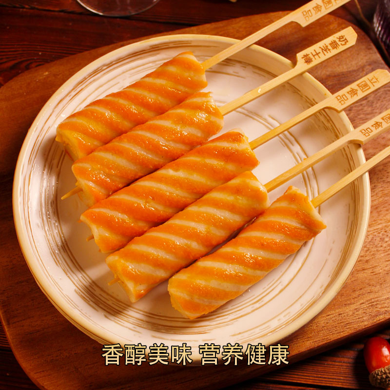 Vertical round milk cheese stick skewers Oden revolving hot pot