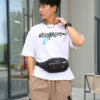Waterproof and wear-resistant nylon cloth large-capacity waist bag