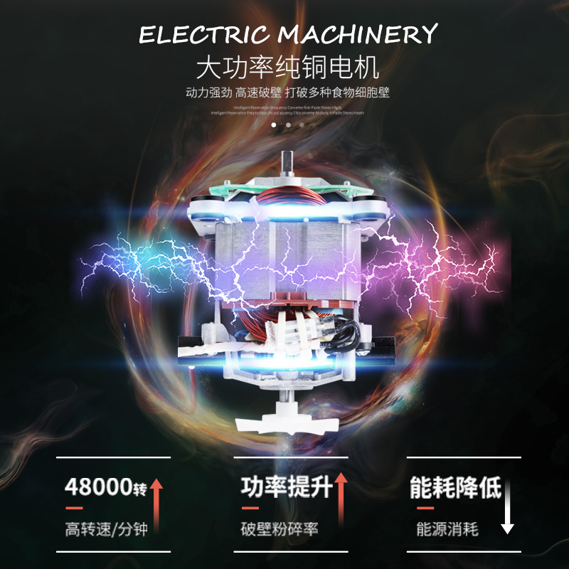 ASPPUER/欧索普尔p27-家用加热搅拌料理机带蒸煮炸果汁豆浆破壁机 - 图2