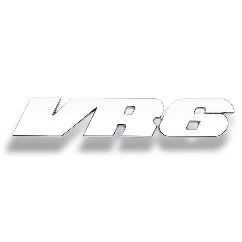 大众 速腾 POLO 迈腾 高尔夫6 5 VR6 车标 VR6车贴 金属贴
