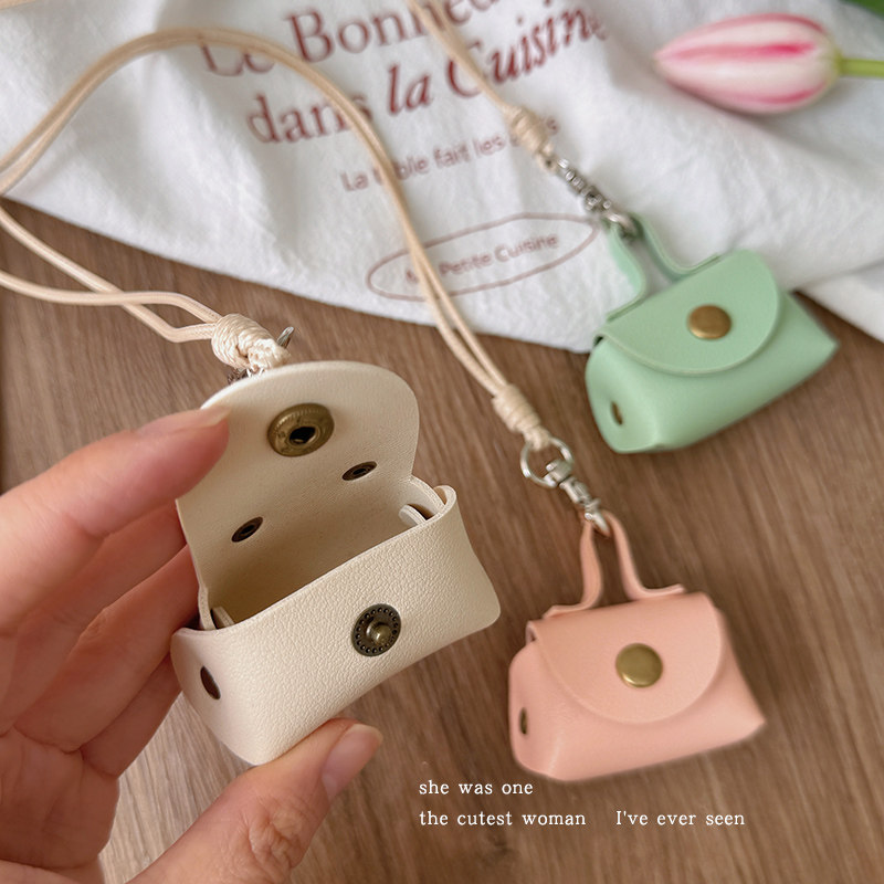 多巴胺pu皮质零钱包包项链女小众挂脖配饰长款吊坠锁骨卫衣毛衣链,淘宝优惠券,粉丝福利购,淘宝优惠卷