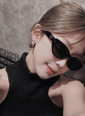 折叠墨镜女2025新款猫眼高级感太阳眼镜