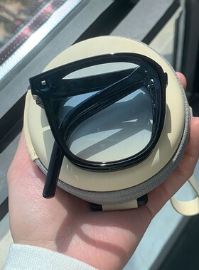 2025新款可折叠昼望墨镜女防晒时尚开车太阳眼镜强光