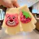 New Year Cartoon Children's Plush Warm Gloves