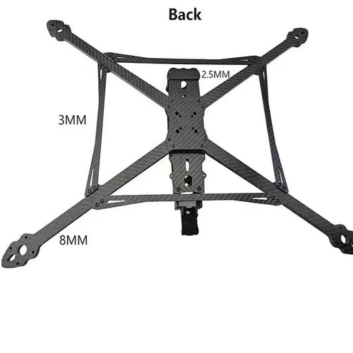 MARK4 V3 Pro 13/15寸 加强版四轴碳纤维机架无人机穿越机远航FPV - 图0