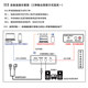 The sound card broadcasts the original singing accompaniment and outputs the canceller at the same time