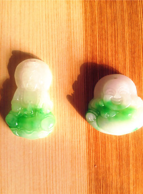 河南天然玛瑙金镶玉情侣吊坠