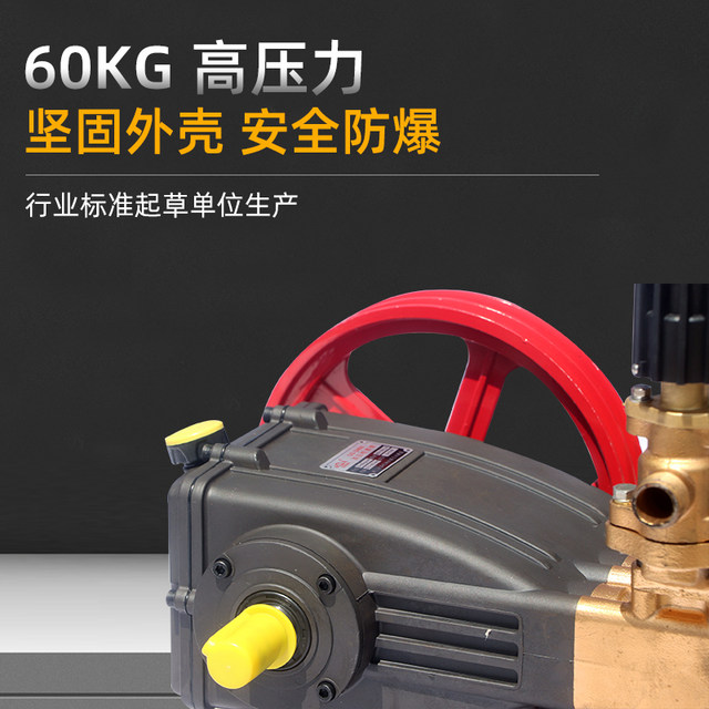 Agricultural high-pressure cleaning mountain water delivery three-cylinder plunger pump
