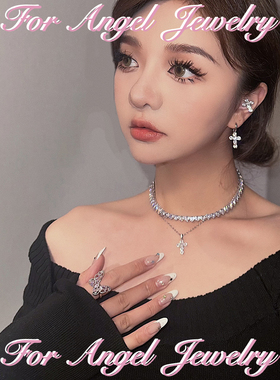 for angel｜三色可选！y2k辣妹粉蓝锆石蝴蝶开口可调节戒指