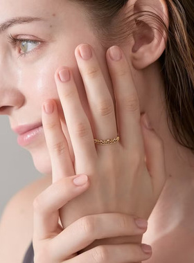 皇冠星辰戒指纯银轻奢女