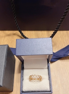 璀璨星空满天星莫桑钻纯银戒指