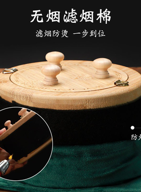 无烟控烟明火艾灸盒随身灸多款