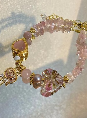 小众礼物氛围感中式手串轻奢手链