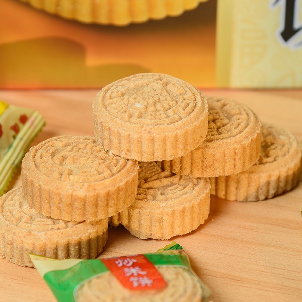 阳江莲香炒米饼瑞莲炒米饼粉酥合家欢炒米饼808g传统手工阳江特产-图2