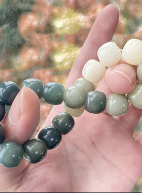 学生绕指柔网红解压念珠手链