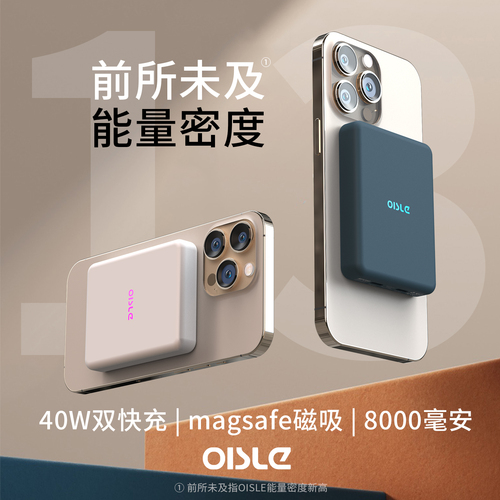 OISLE MagSafe籦8000mAhƻ12iPhone13Pro/max/mini