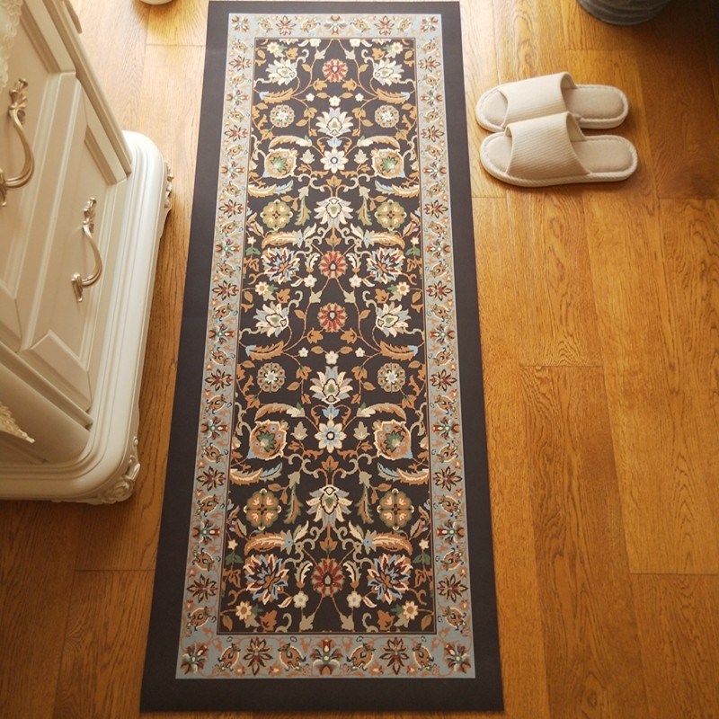 欧式长条厨房地垫可擦浴室地垫卫生间硅藻泥吸水防滑耐脏吸油地毯,淘宝优惠券,粉丝福利购,淘宝优惠卷