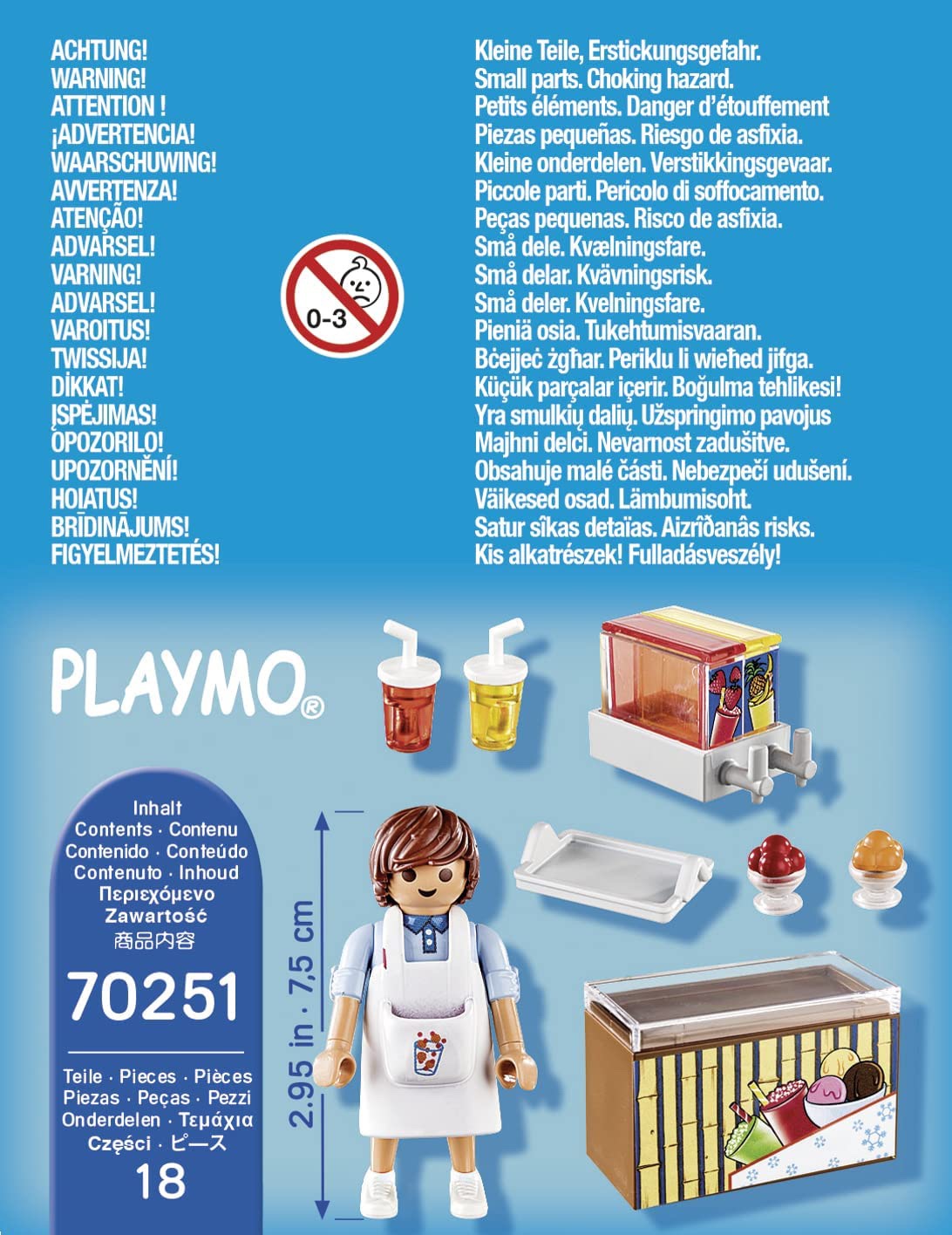 playmobil70251街边小贩摩比世界specialplus特别版人偶套装 - 图0