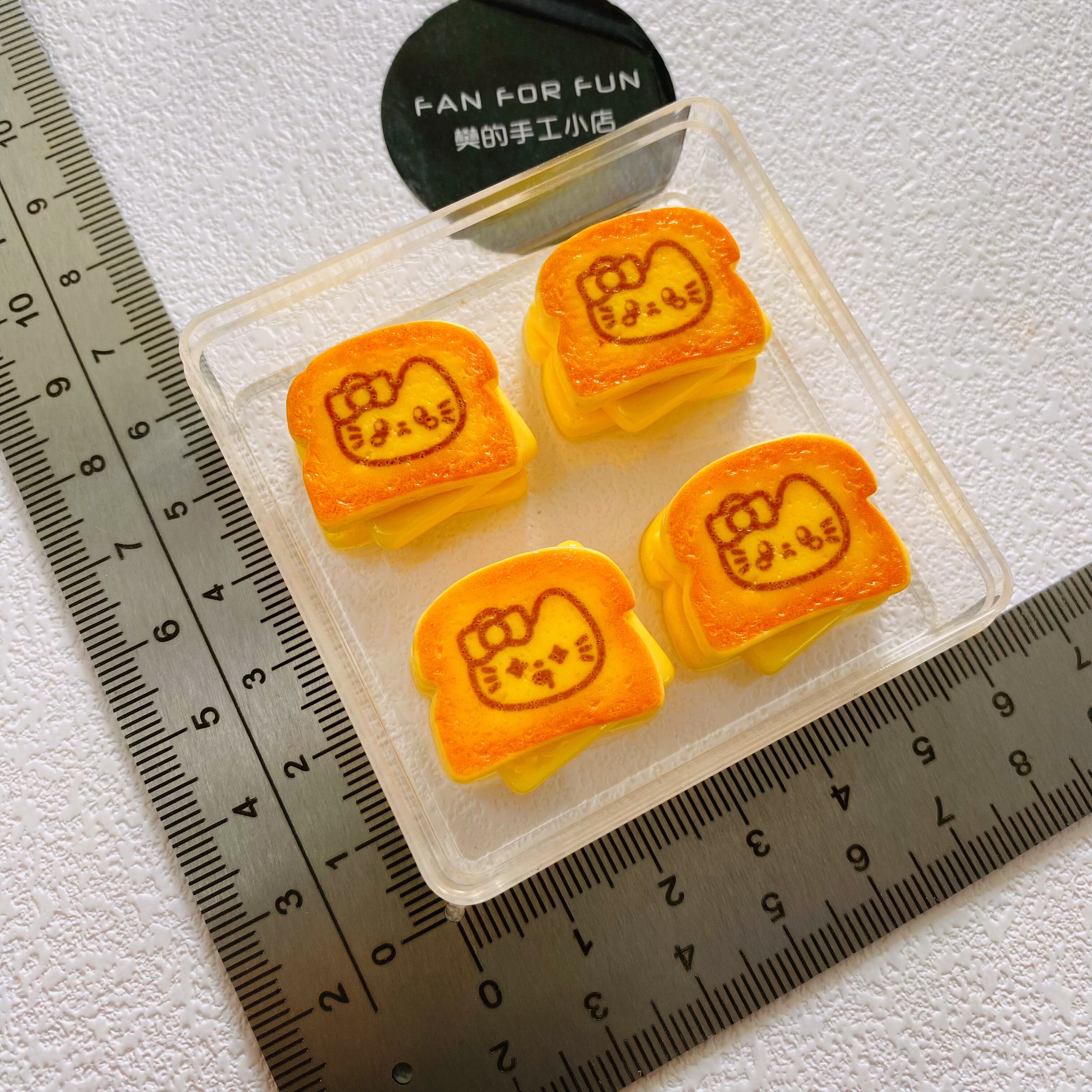 樊的手工小店 小怪兽毛怪硅胶手工模具 鸡腿kt菠萝包硅胶捏捏模具 - 图3